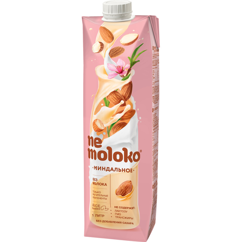 Изображение товара Напиток растительный Nemoloko миндаль 1 л