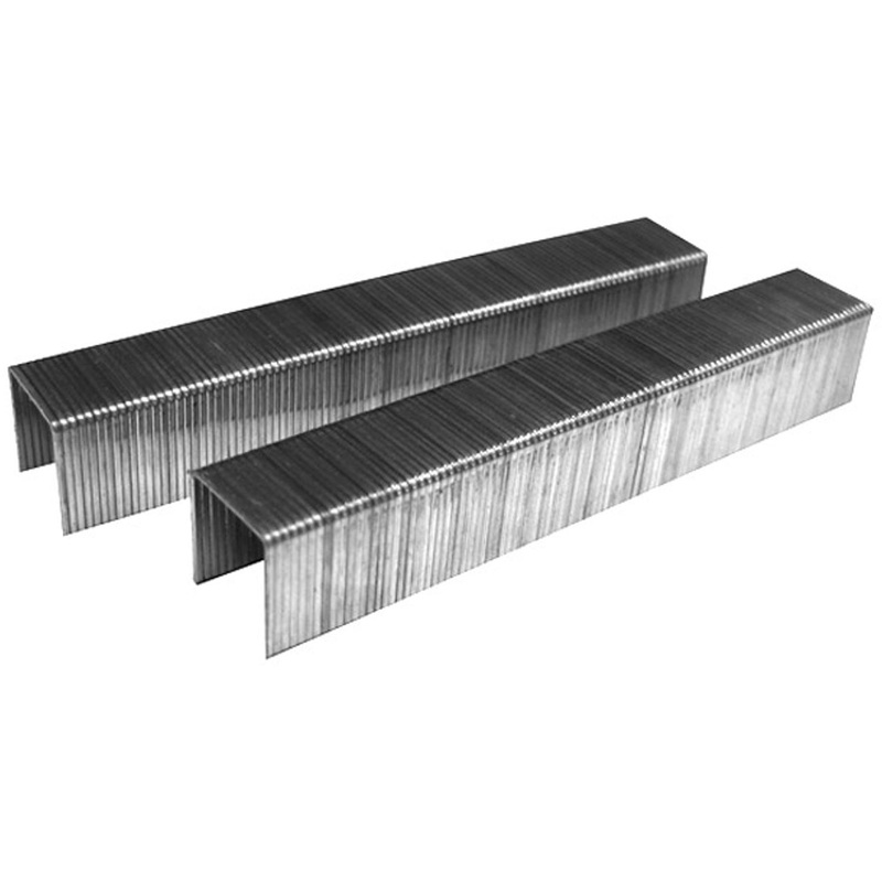 Изображение товара Скобы Бибер 85818-53, 10 мм, 1000 шт, сталь, цинковое покрытие