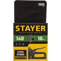 Скобы для степлера закал., тип 140, 10мм, 1000 шт STAYER (31610-10)