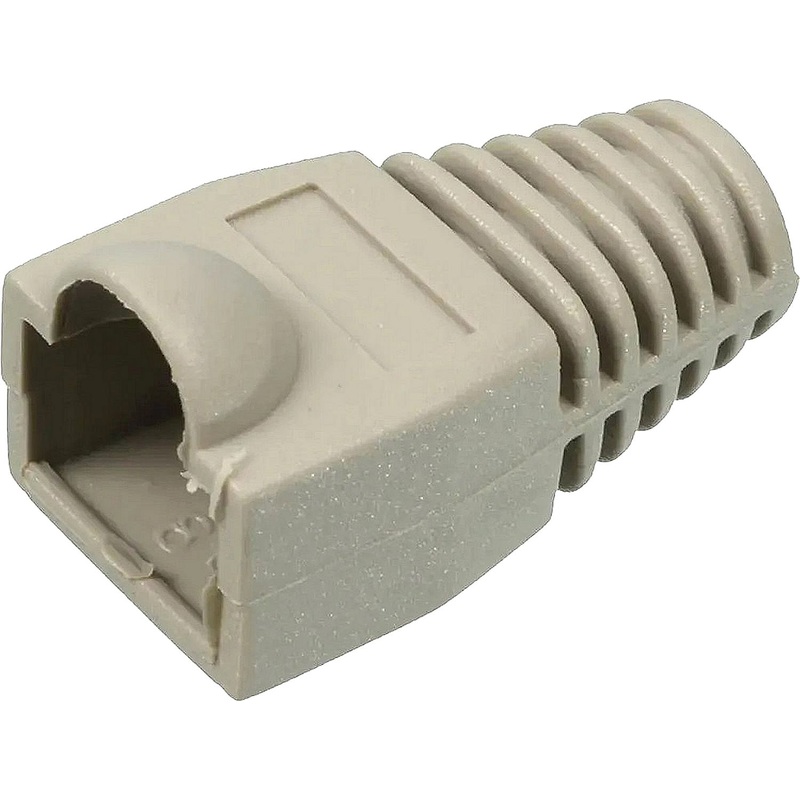 Изображение товара Колпачок TWT TWT-BO-6.0-GY/100 RJ-45 белый 100 штук в упаковке