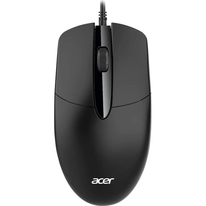 Изображение товара Мышь проводная Acer OMW300 чёрная 1200 dpi USB классическая