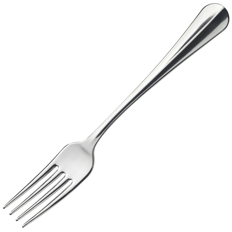 Изображение товара Вилка столовая Pintinox ЭкоБагет 19.7 см из нержавеющей стали, 12 штук