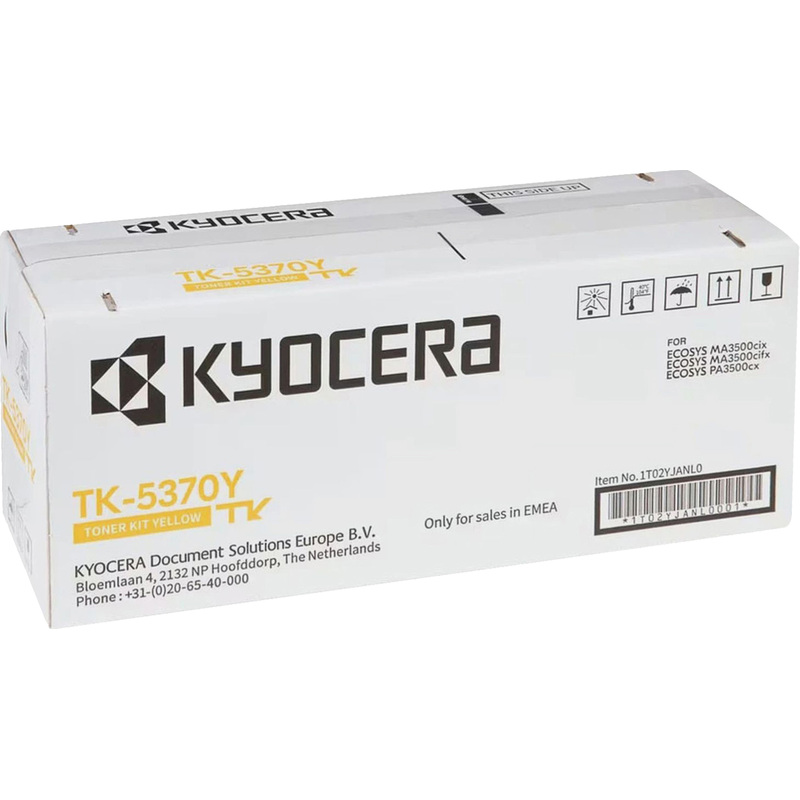 Изображение товара Тонер-картридж Kyocera TK-5370Y 1T02YJANL0 жёлтый оригинальный