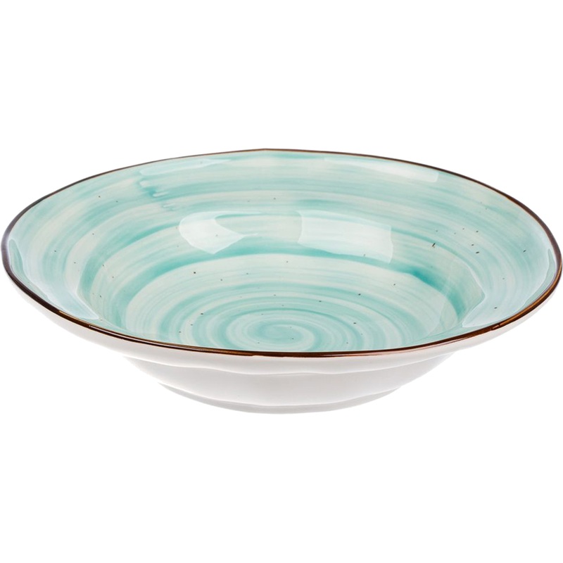 Изображение товара Тарелка P.L. Proff Cuisine Ocean Fusion фарфор 22 см белая (4 штуки в упаковке)