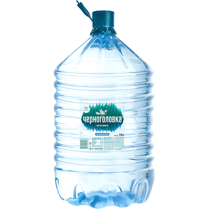 Изображение товара Бутылированная вода Черноголовка 19 л негазированная экологическая Россия