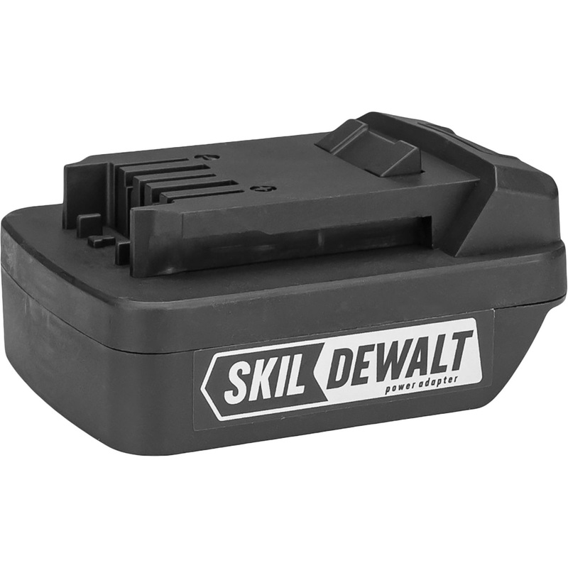 Изображение товара Адаптер Skil для Dewalt 20В — универсальный переходник для аккумуляторов Изображение товара Адаптер Skil для Dewalt 20В — универсальный переходник для аккумуляторов