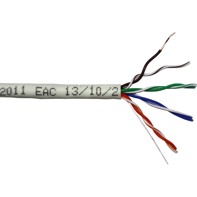 Изображение товара Кабель витая пара TWT 5EUTP-XL-LSZH 305 метров категория 5e для сетевых соединений