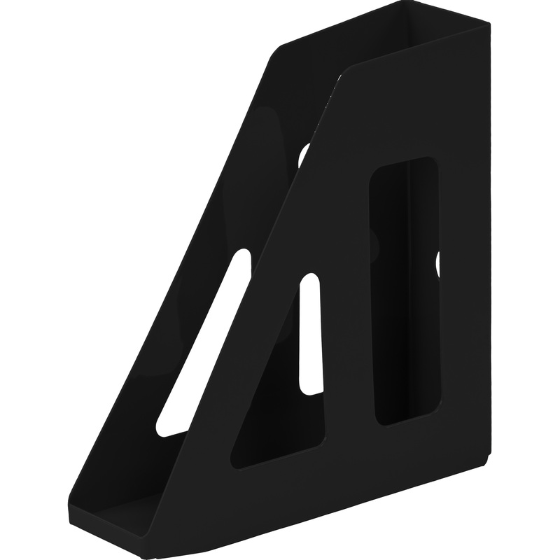 Изображение товара Вертикальный лоток для бумаг 70 мм Attache черный