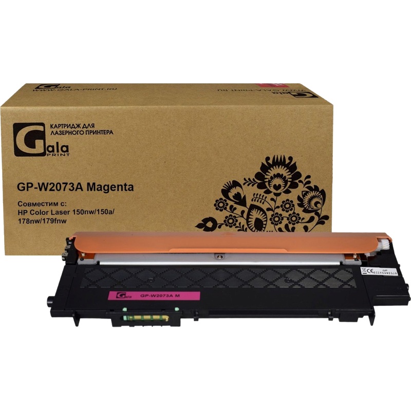 Изображение товара Тонер-картридж GalaPrint 117A GP-W2073A пурпурный совместимый для HP