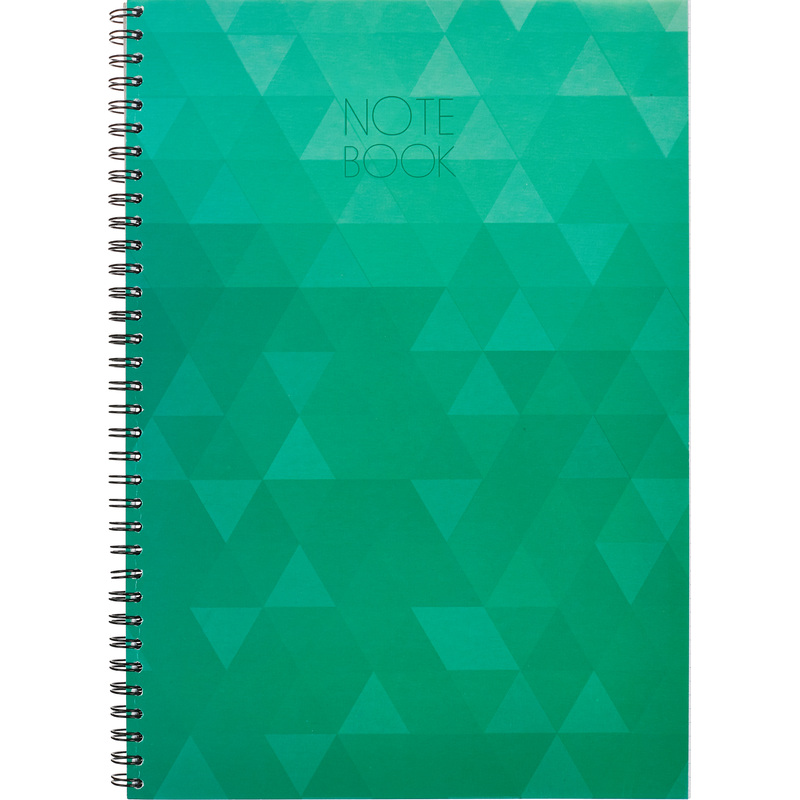 Изображение товара Тетрадь общая Attache Cristal А4 96 листов в клетку на спирали