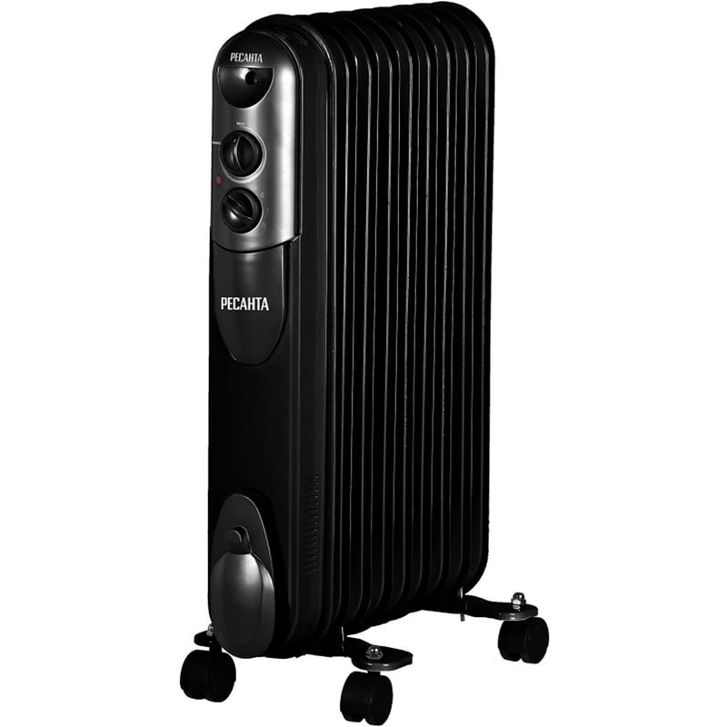 Изображение товара Масляный радиатор Ресанта ОМПТ-9НЧ 2000 Вт для офиса и дома