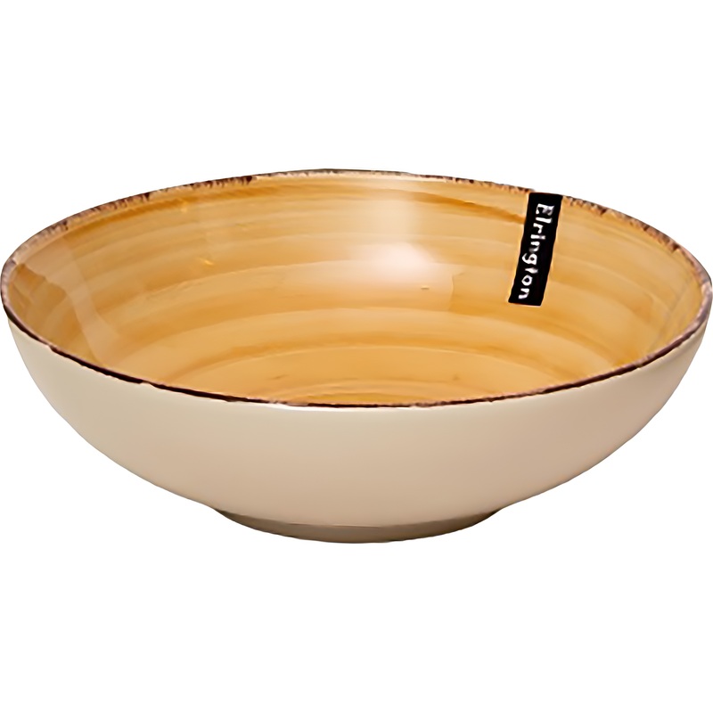 Изображение товара Тарелка суповая Elrington Аэрограф Песок керамика 18 см разноцветная (6 штук в упаковке)