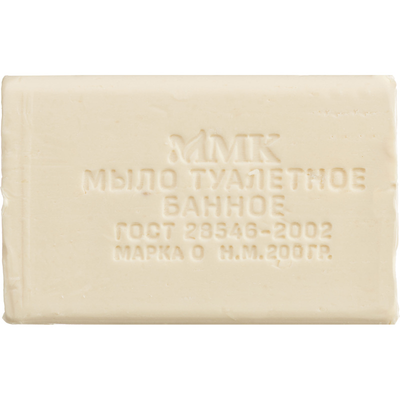 Изображение товара Туалетное мыло Ммк Банное 200 г натуральное гипоаллергенное