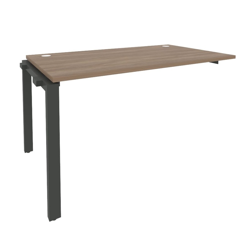 Изображение товара Элемент рабочей станции Onix-П O.MP-1.NRS-3.8 дуб аризона антрацит сборная мебель