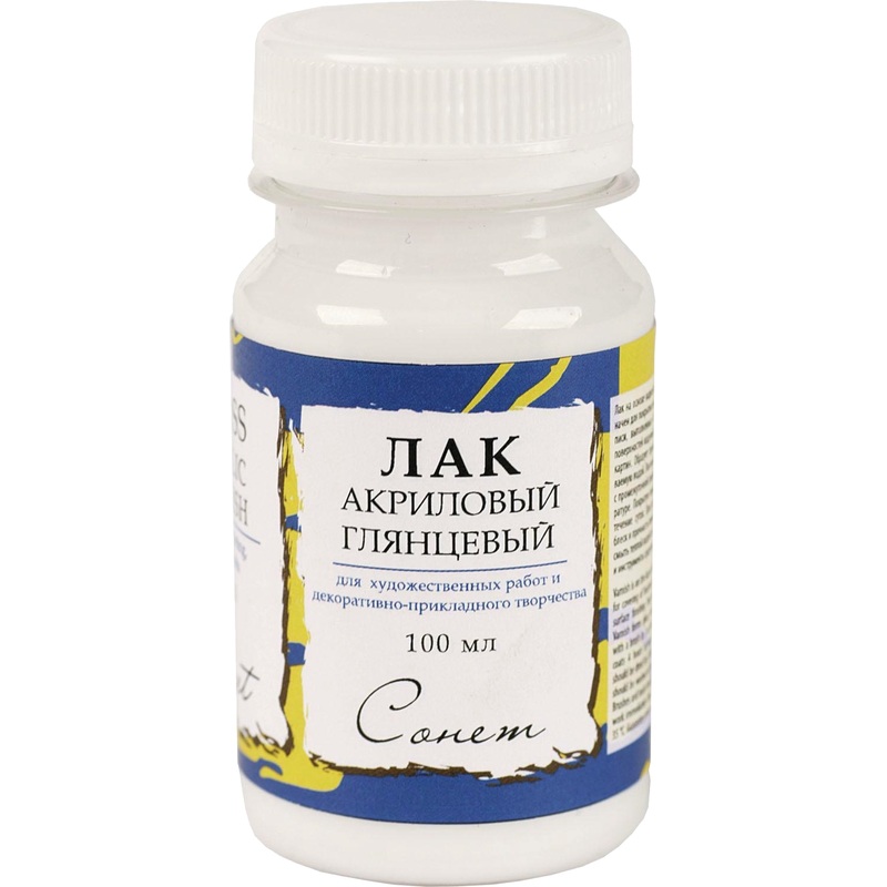 Изображение товара Лак акриловый Сонет глянцевый 100 мл
