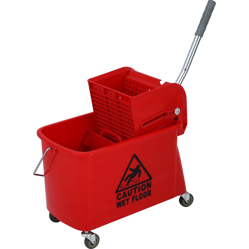 Изображение товара Ведро на колесах ЭкоКоллекция 20 л с отжимом