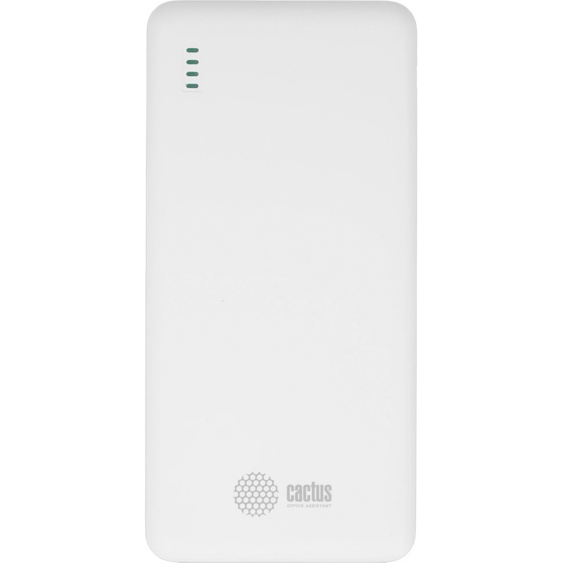 Изображение товара Внешний аккумулятор (power bank) Cactus CS-PBFSBA-10000 10000 мАч 22.5W белый