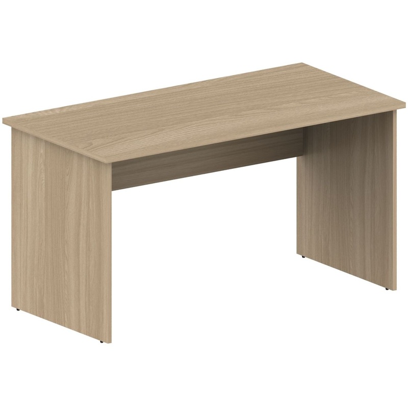 Изображение товара Стол прямой Агат А-3 из ЛДСП с регулировкой высоты венге Ясень Шимо