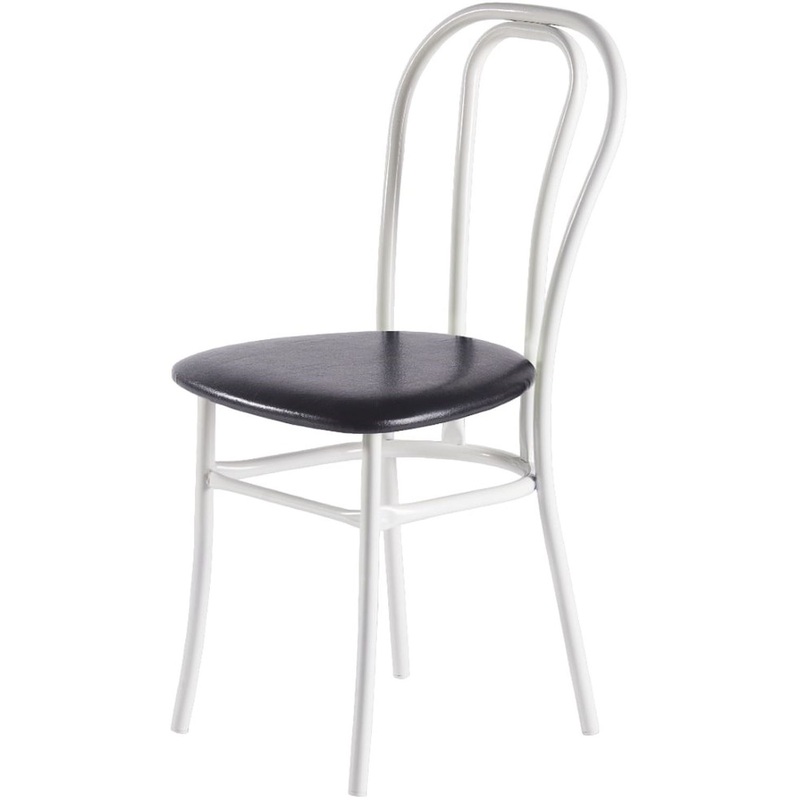 Изображение товара Стул обеденный Венский ВИК 1.01.011 чёрный из искусственной кожи