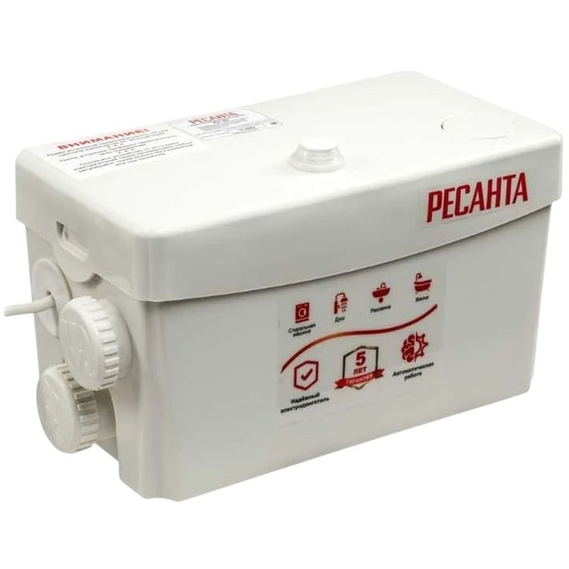 Изображение товара Канализационный насос Ресанта КН2D 300 Вт с высокой производительностью IP54