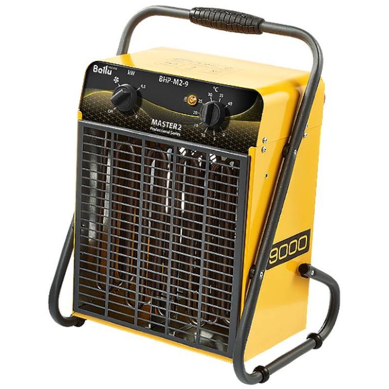 Изображение товара Электрическая тепловая пушка Ballu BHP-M2-9 мощностью 9 кВт для быстрого обогрева