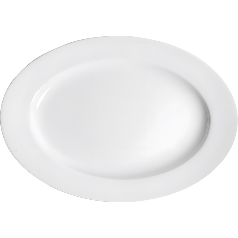 Изображение товара Фарфоровое сервировочное блюдо Ariane Prime 26x18 см 12 штук из Индии