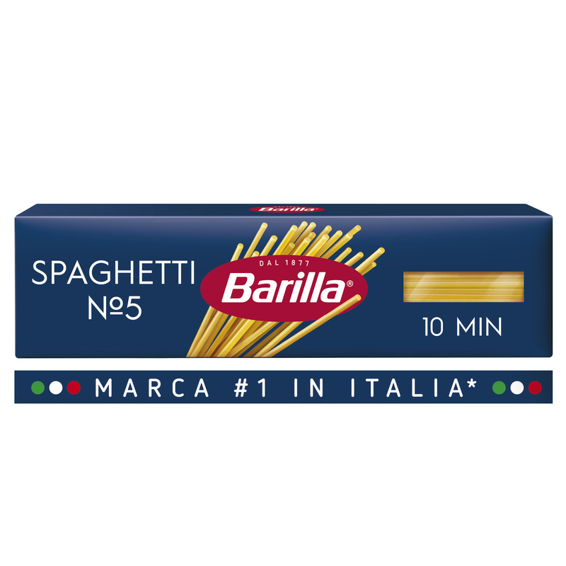 Изображение товара Макароны Barilla Спагетти №5 450 г - идеальная паста