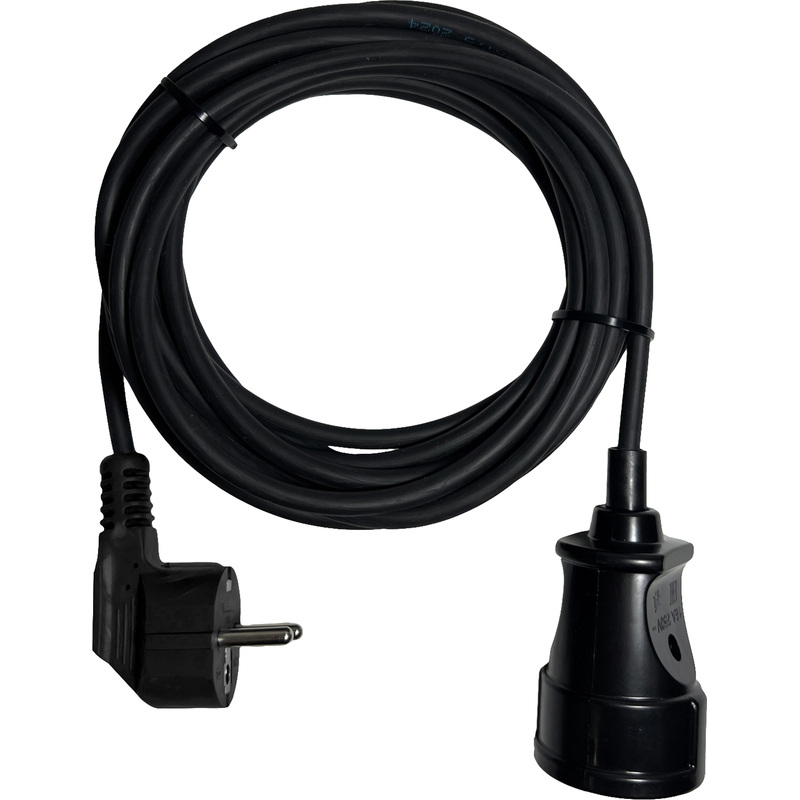 Изображение товара Удлинитель Progix PG116 1 розетка 3 м с заземлением чёрный