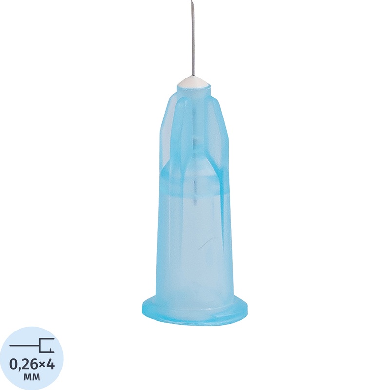 Изображение товара Игла для мезотерапии Meso-relle 31G 0.26x4 мм 100 штук