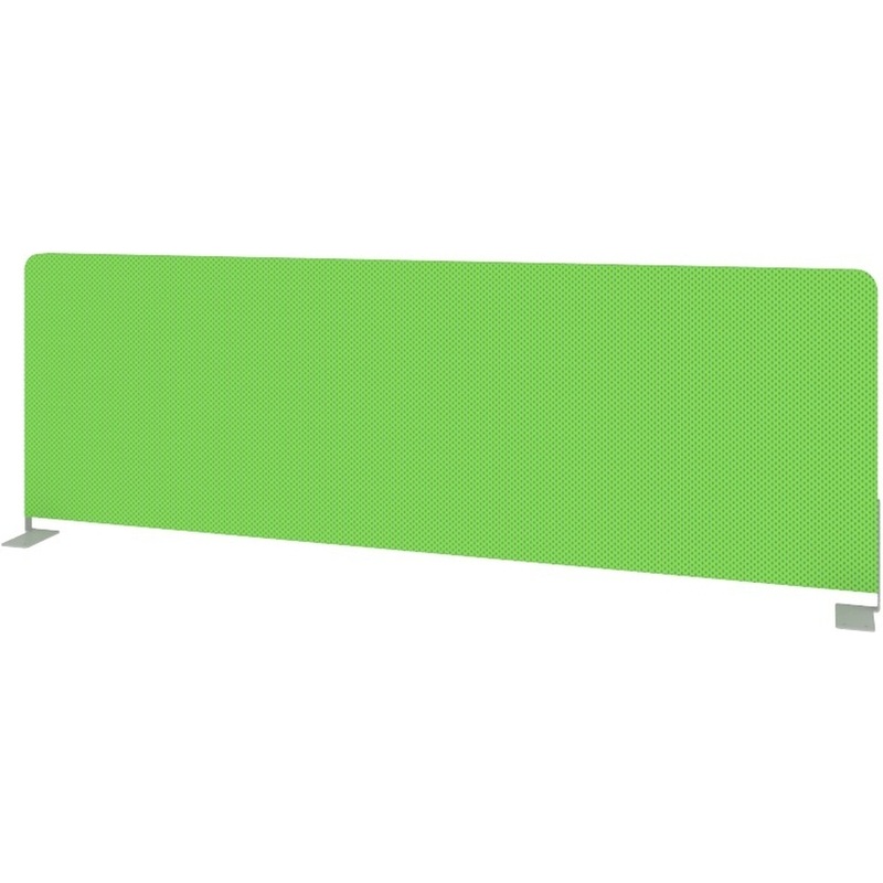 Изображение товара Экран к столу Metal System Style Б.ТЭКР-120 зеленый боковое крепление 1200х28х390 мм