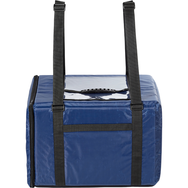 Изображение товара Термосумка для пиццы нейлон синяя 45x45x30 см с сохранением тепла до 10 часов