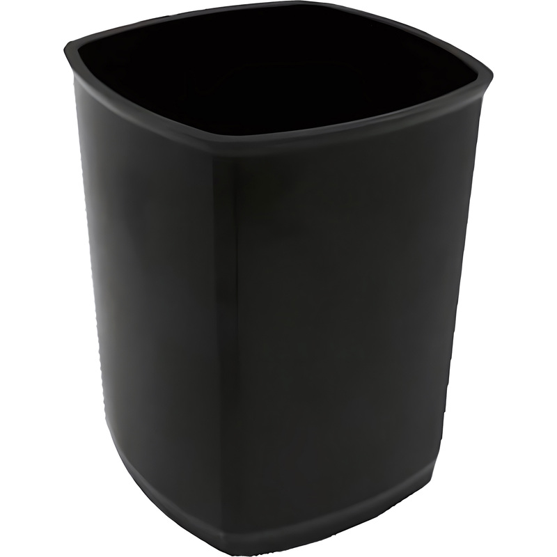 Изображение товара Подставка-стакан для канцелярских принадлежностей Attache Economy Office Кватро черная 100x80x80 мм