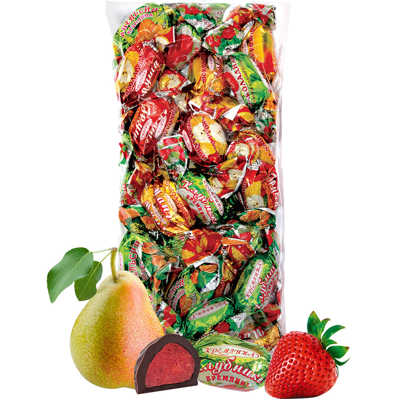 Изображение товара Конфеты шоколадные Кремлина Микс с цукатами 1 кг ассорти