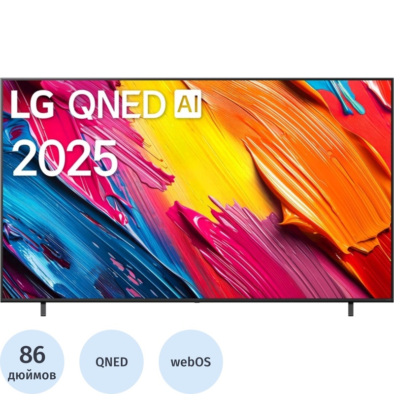 Изображение товара Телевизор LG 86QNED70A6A.ARUG 86 дюймов Ultra HD 4K QNED
