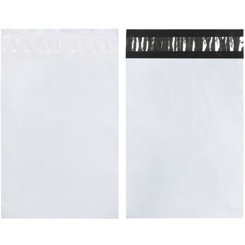 Изображение товара Курьерский пакет 360x500+40 мм без печати и кармана 50 мкм 100 шт