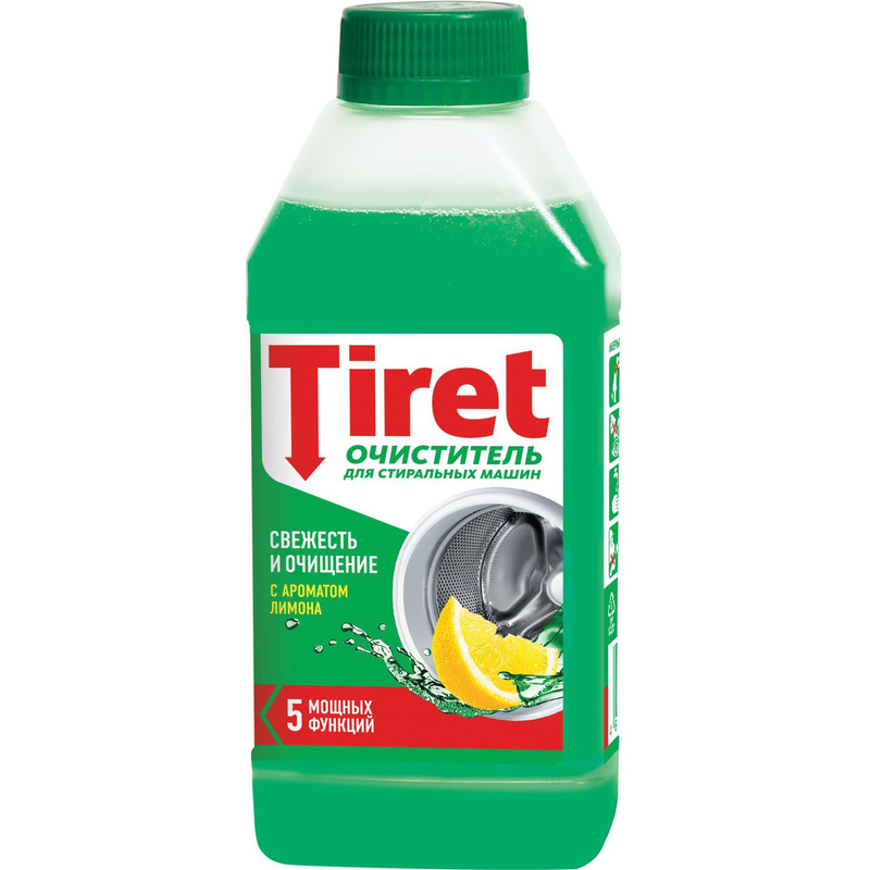 Изображение товара Средство для удаления накипи Tiret Свежесть лимона 250 мл для стиральных машин