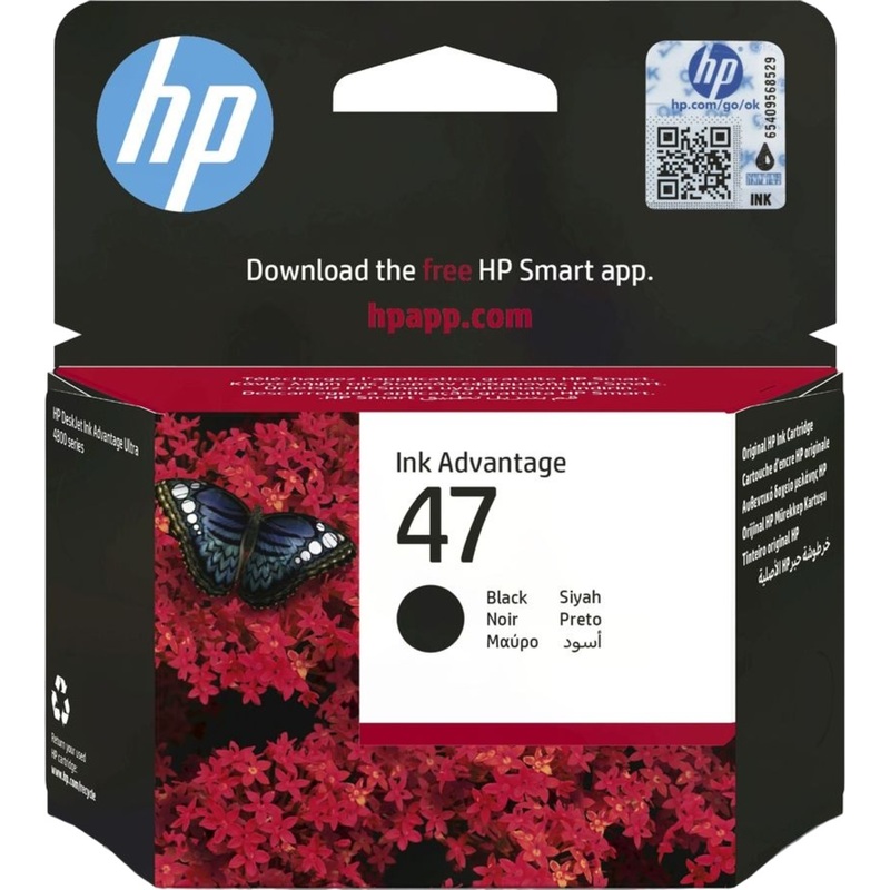 Изображение товара Картридж струйный HP 47 6ZD21AE черный оригинальный