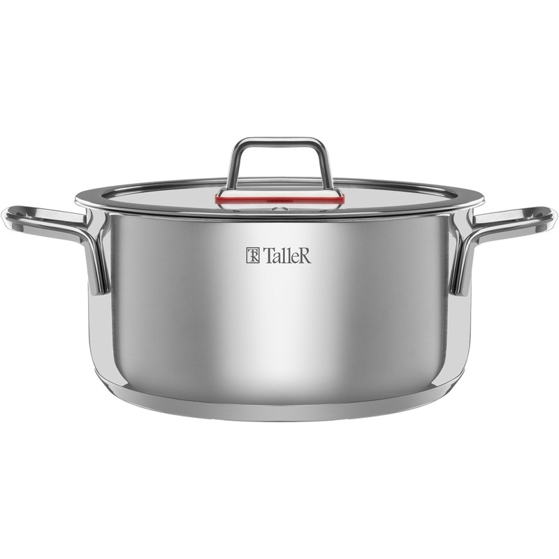 Изображение товара Кастрюля TalleR TR-17274 5 л нержавеющая сталь с крышкой