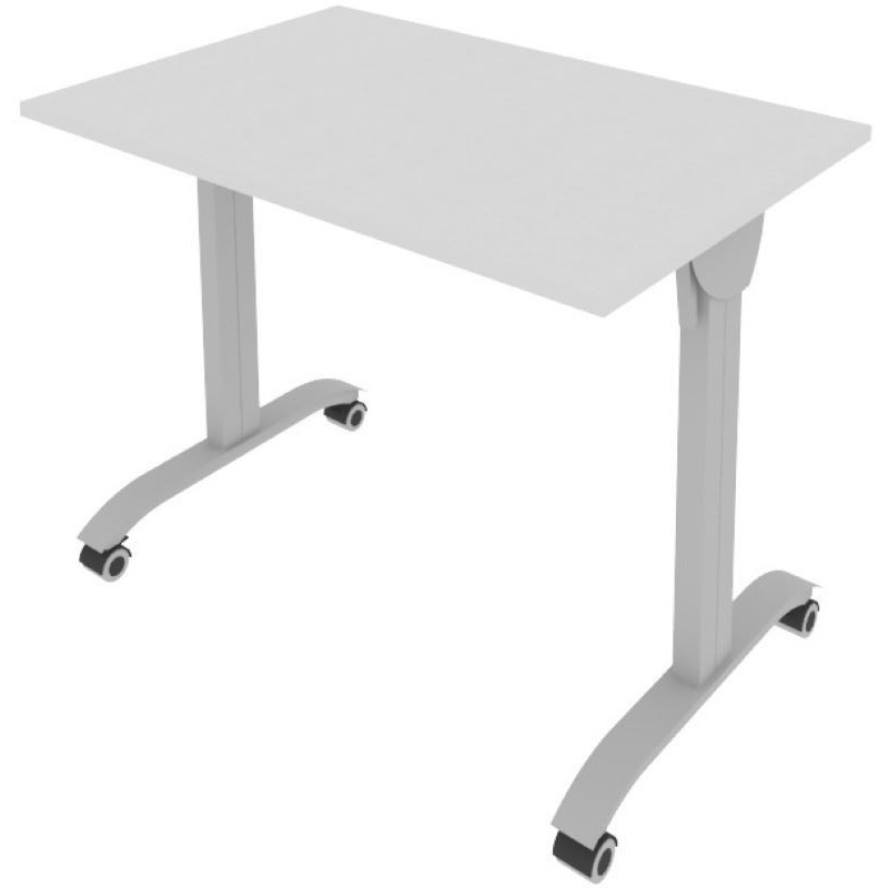 Изображение товара Секция стола для переговоров СМ2 прямая серый 1000x650x757 мм