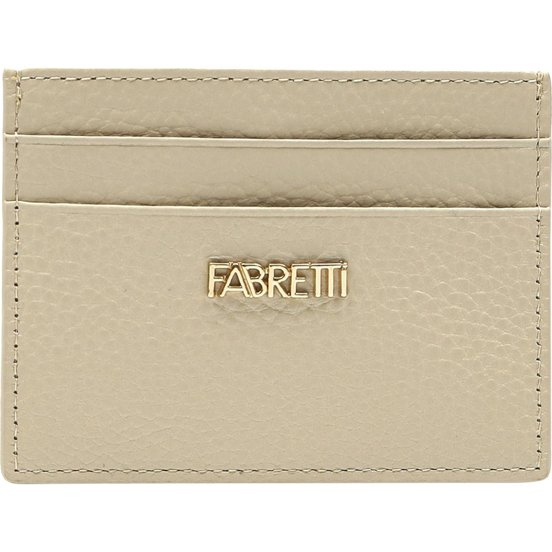 Изображение товара Картхолдер Fabretti из натуральной кожи бежевый на 5 карт