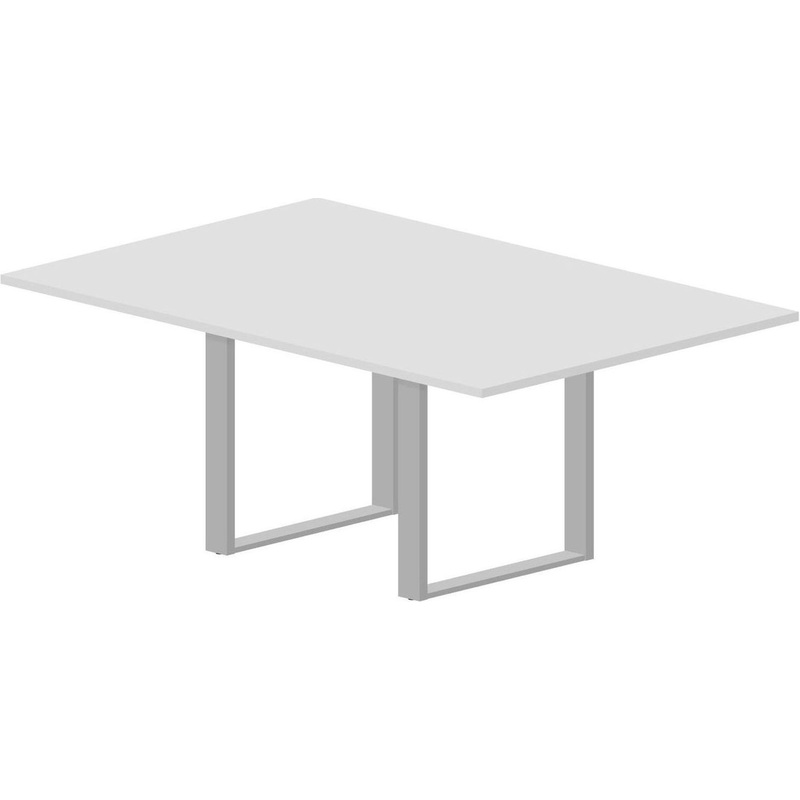 Изображение товара Стол для переговоров Virtus белый 1800х1200х720 мм металлический каркас