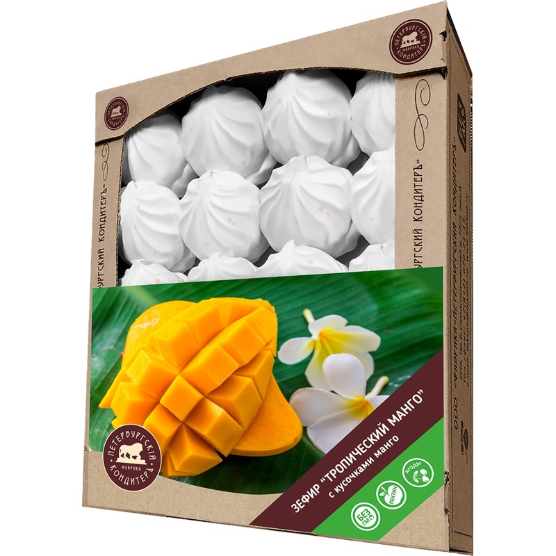 Изображение товара Зефир Петербургский КондитерЪ манго 1 кг