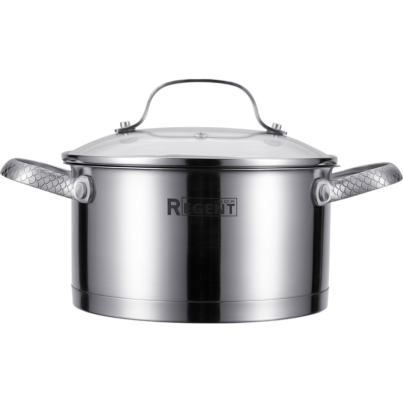 Изображение товара Кастрюля Regent inox Linea Sirena 2.4 л нержавеющая сталь с крышкой