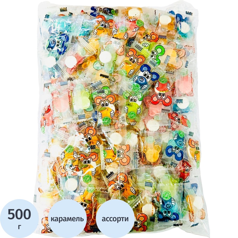 Изображение товара Леденцы Мини-М Микки ассорти 500 г