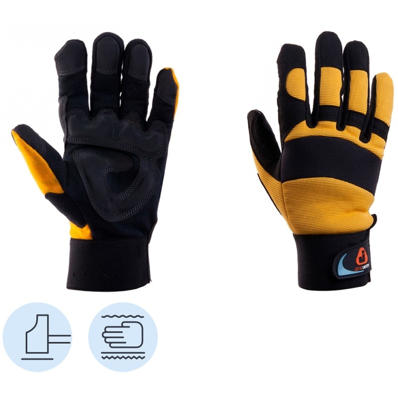 Изображение товара Перчатки защитные противоударные и от порезов Jeta Safety JAV01 XL