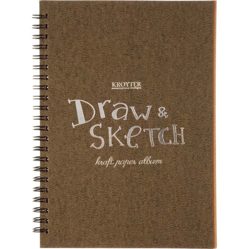 Изображение товара Скетчбук Kroyter для маркеров и акриловых красок А5 40 листов
