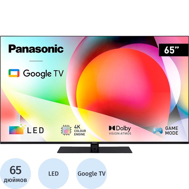 Изображение товара Телевизор Panasonic TN-65W70AEZ 65 дюймов Ultra HD 4K с Google TV