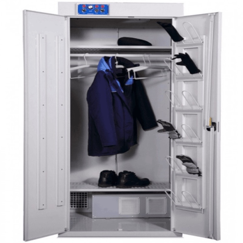 Изображение товара Шкаф сушильный РШС 4-80 для одежды обуви и аксессуаров с вентилятором и ключевым замком