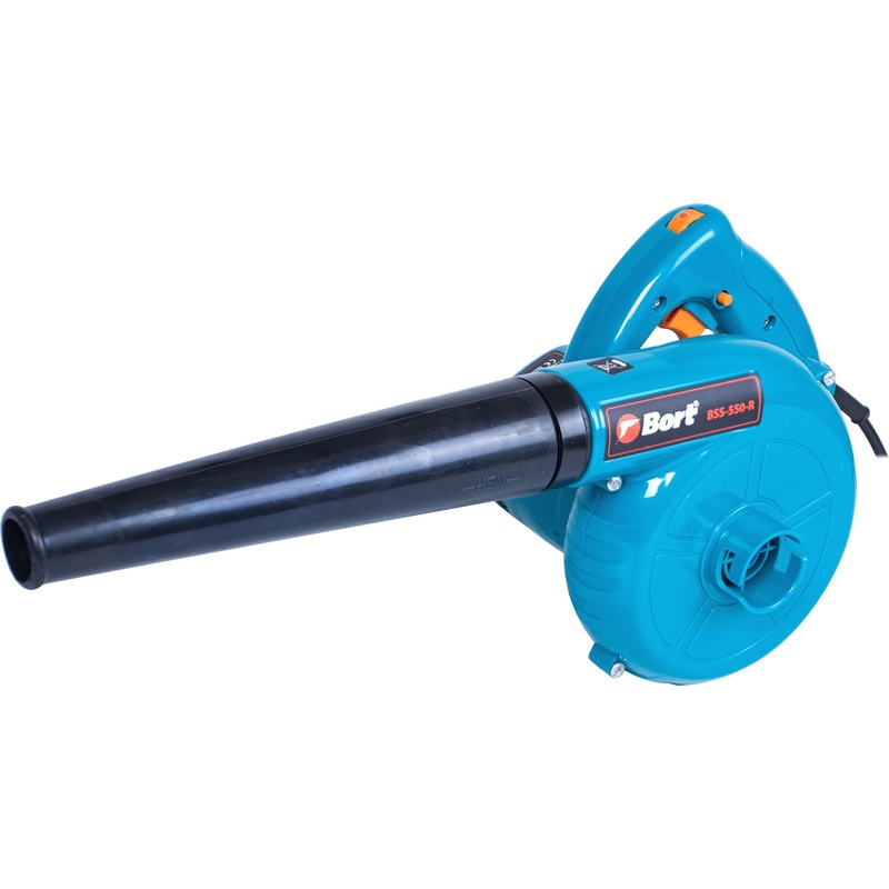 Изображение товара Воздуходув электрический BORT BSS-550-R мощная и универсальная для очистки