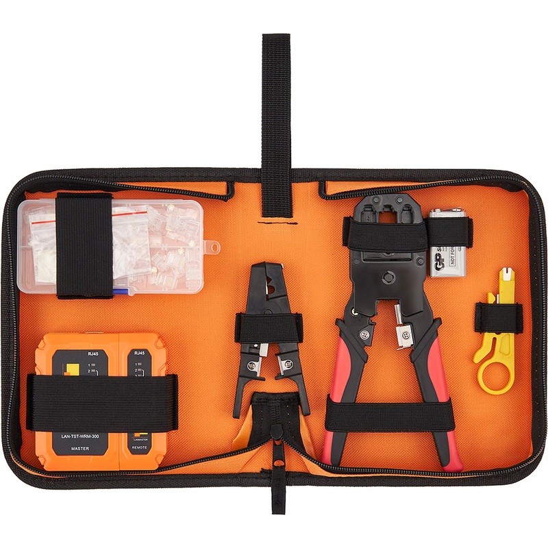 Изображение товара Набор инструментов Lanmaster Basic LAN-NT-TK/BSC для профессионалов и мастеров